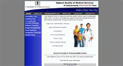 Desktop Screenshot of cashmedicalclinic.com